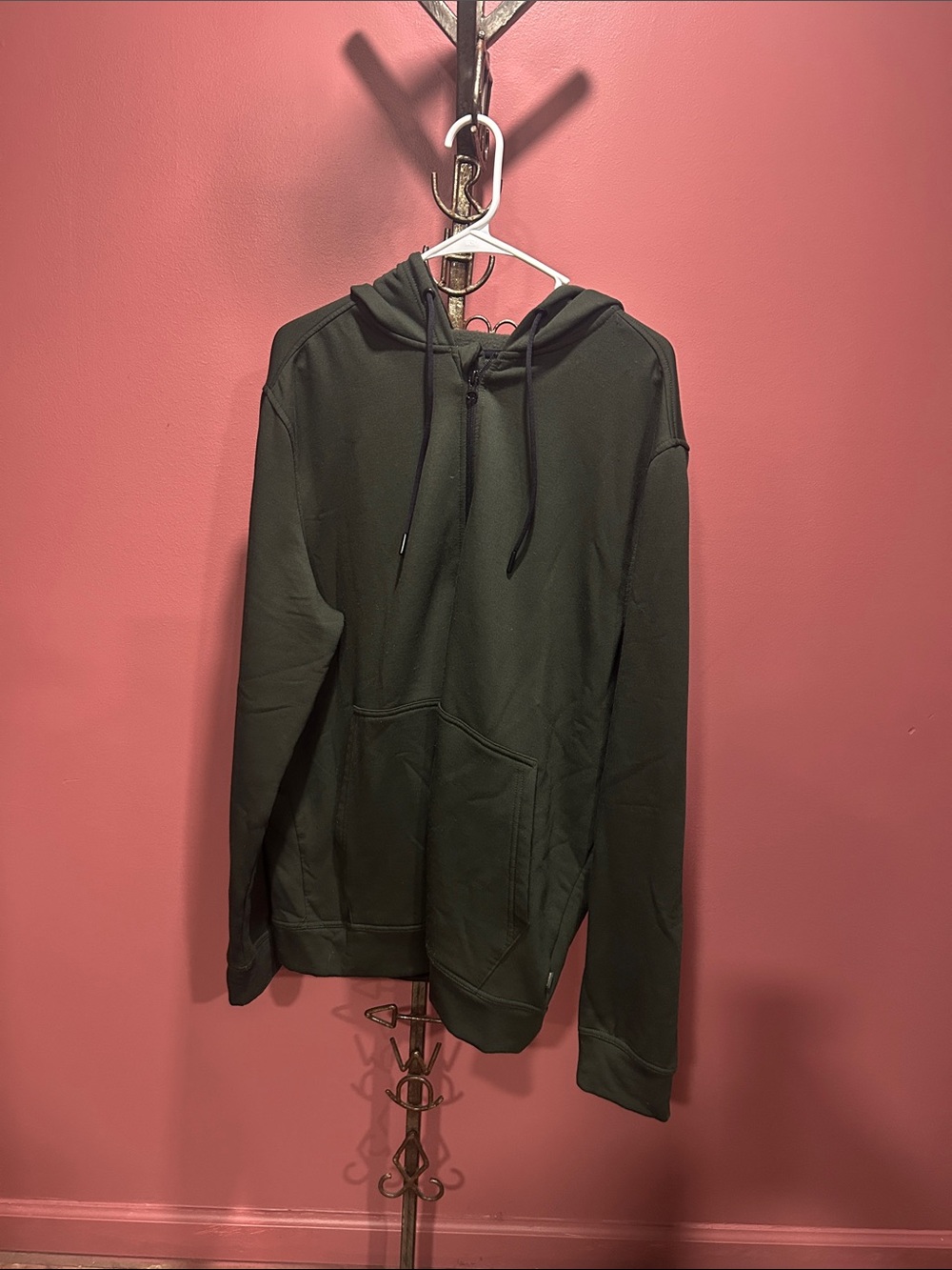 Mondetta Outdoor Project Olive Green Hoodie with Zip